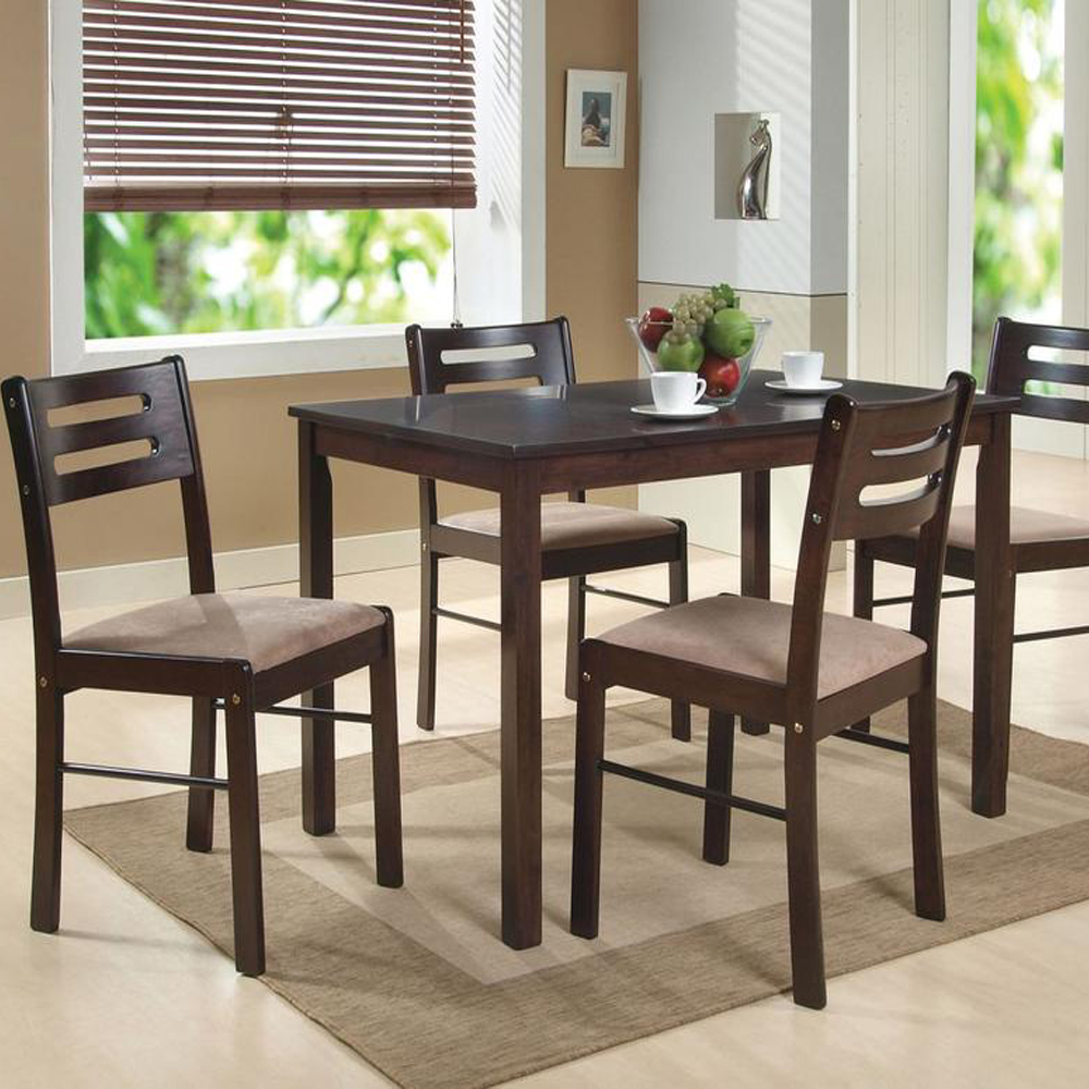 Buy Lucas Solid Wood 4 Seater Dining Table Set Online ...